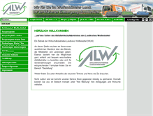 Tablet Screenshot of alw-wf.de